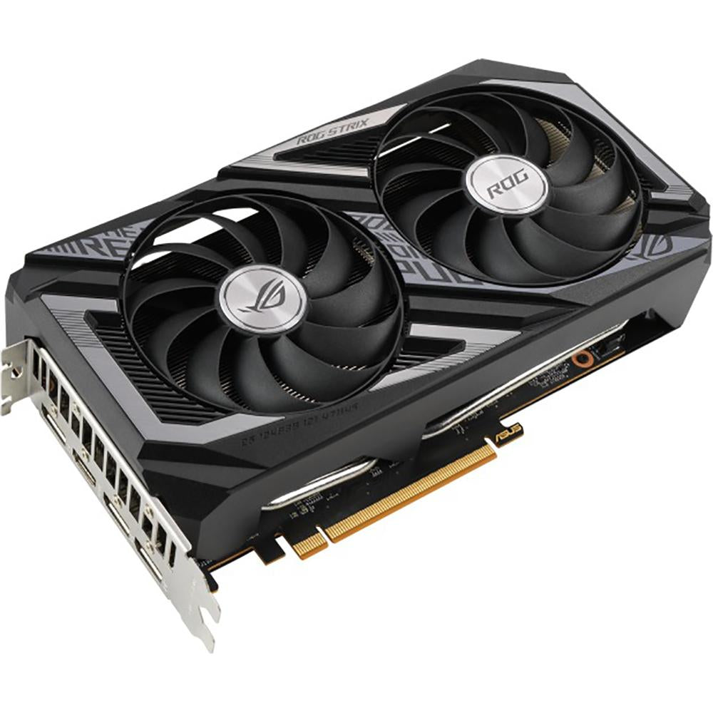 ASUS ROG STRIX RX 6600 XT 8GB GDDR6 Gaming Graphics Card - High Performance for 1440p Gaming, VR & Streaming | PCIe 4.0, AMD RDNA 2 Architecture, RGB Lighting