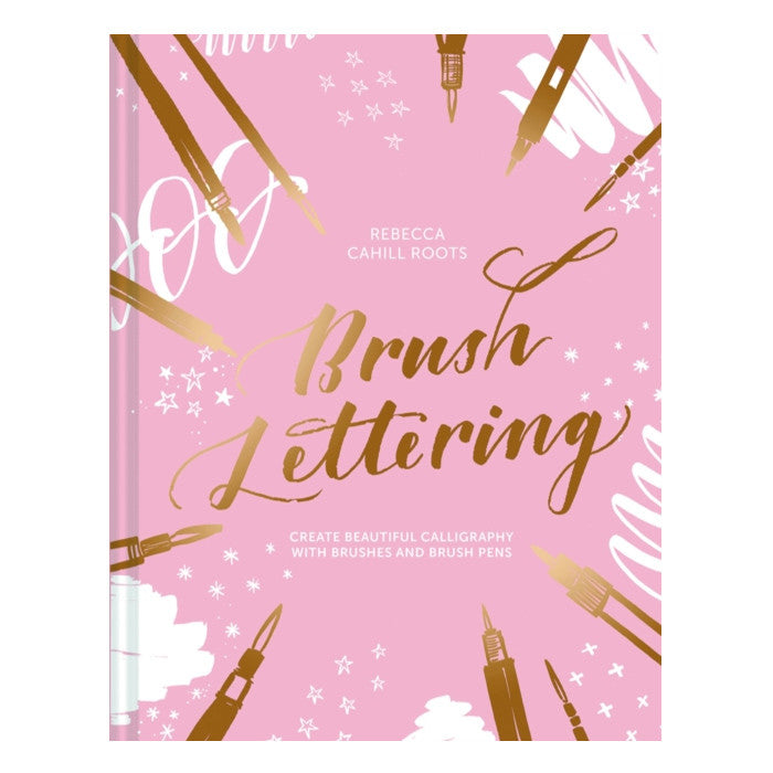 Brush Lettering Calligraphy Set - Premium Hand Lettering Pens & Practice Workbook for Beginners - Perfect for DIY Cards, Wedding Invitations, and Art Journaling