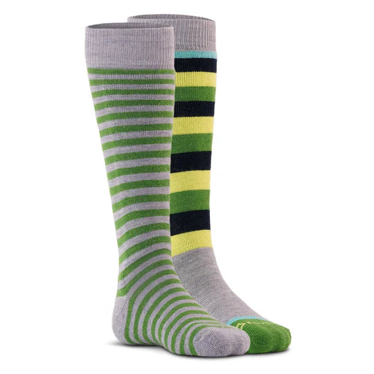 Fox River Kids Snow Day Snowboard Socks 2 Pack - Warm Winter Socks for Boys & Girls - Perfect for Snowboarding, Skiing & Outdoor Winter Activities