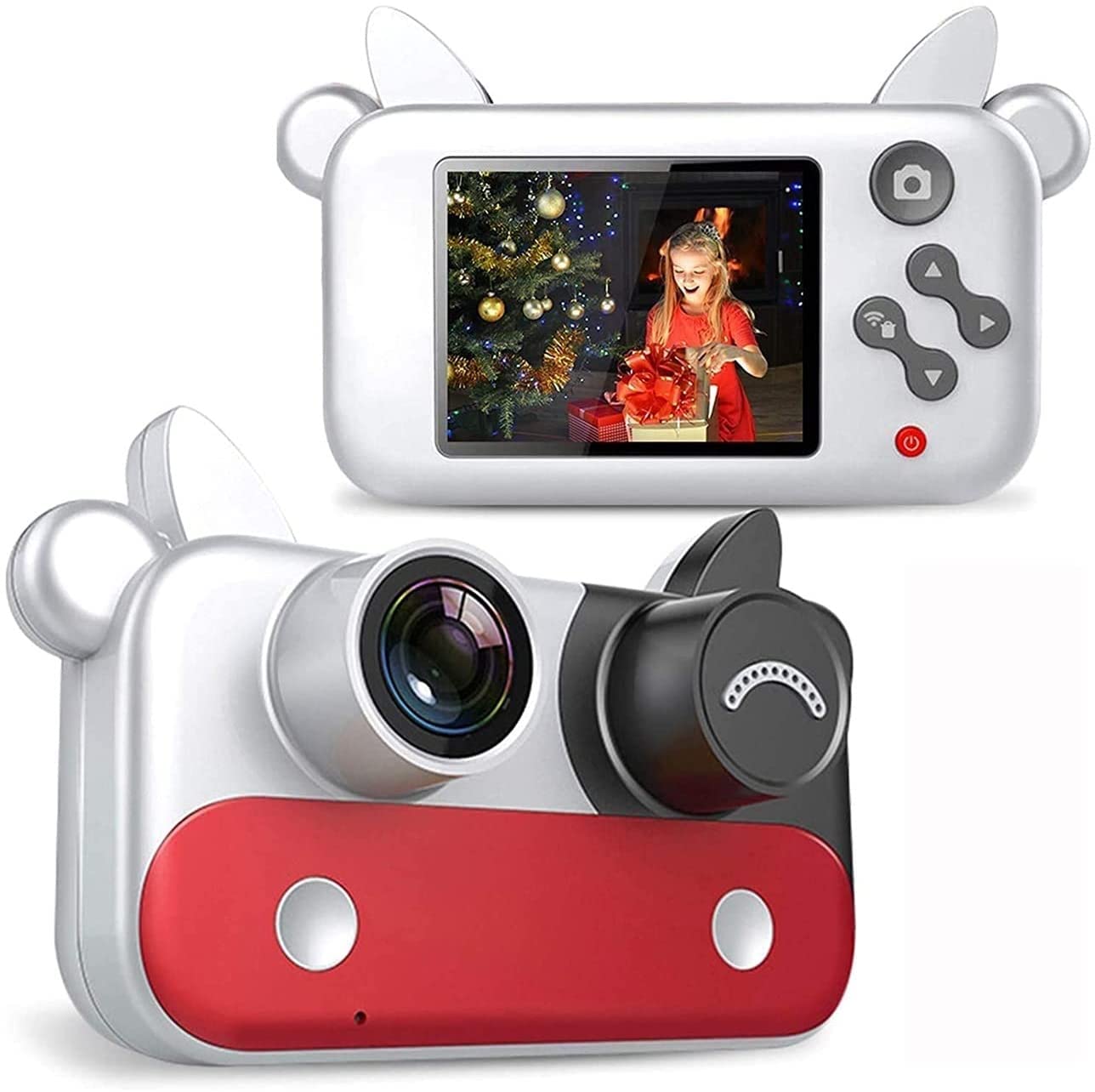 **Kids Digital Camera with 2.4 Inch HD Screen - 1080P Selfie Video Camcorder for Boys & Girls | Best Christmas Electronic Gift Toy for Toddlers | Perfect for Travel, Birthday Parties & Outdoor Adventures**