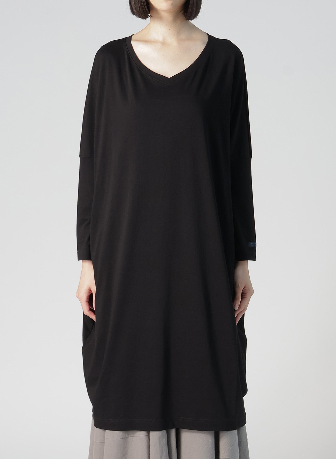 Soft and Comfortable Cotton Single Jersey Dolman Sleeve Big Dress - Perfect for Casual Wear, Summer Outfits, and Relaxing at Home