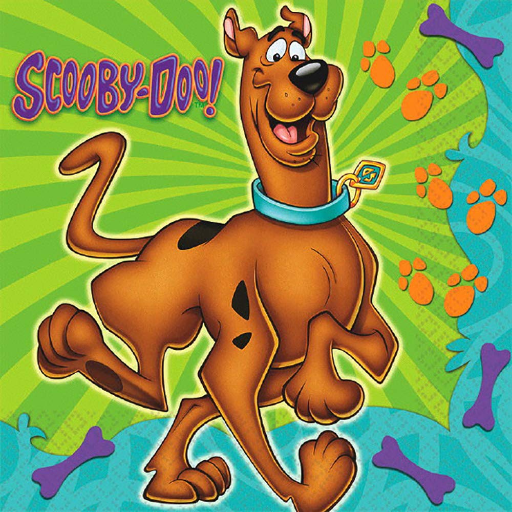 Scooby Doo Party Supplies for 3rd Birthday - 8 Guest Table Decorations & Balloon Bouquet Set - Perfect for Kids Birthday Party, Baby Shower, and Themed Celebrations