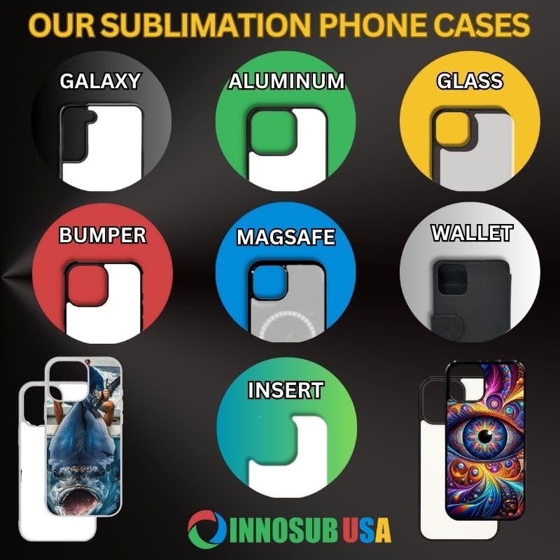 5 Pack Sublimation Phone Cases for Galaxy S21 Ultra - White Rubber Blank Printable Covers with Aluminum Inserts | DIY Custom Phone Case | Perfect for Personalized Gifts, Small Business & Craft Projects