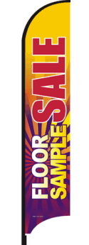 Feather Flag Banner - Custom Printed Advertising Flags for Outdoor Events, Grand Openings & Sales (Flag Only) | Perfect for Business Promotions, Sidewalk Sales & Festivals