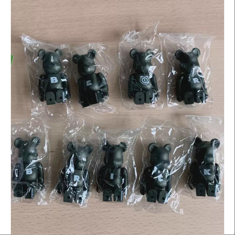 Medicom Be@rbrick Series 33 BASIC SET - 9PCS 100% Authentic Collectible Bearbrick Figures for Display & Home Decor