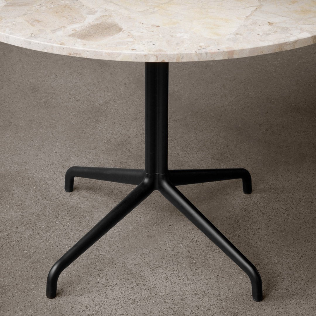 Premium Harbour Column Round Dining Table with Star Base - Perfect for Modern Kitchens, Dining Rooms & Open-Plan Living Spaces