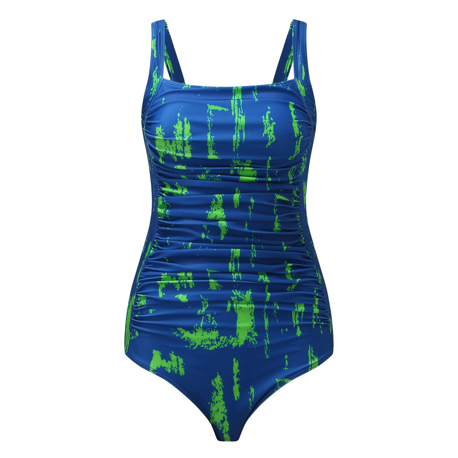 **Women's 1-Piece Swimsuit - Wrap Color Block Tie Side Bathing Suit, High Waisted Tankini Bikini for Swimming, Beach & Pool | Rvidbe Swimwear**