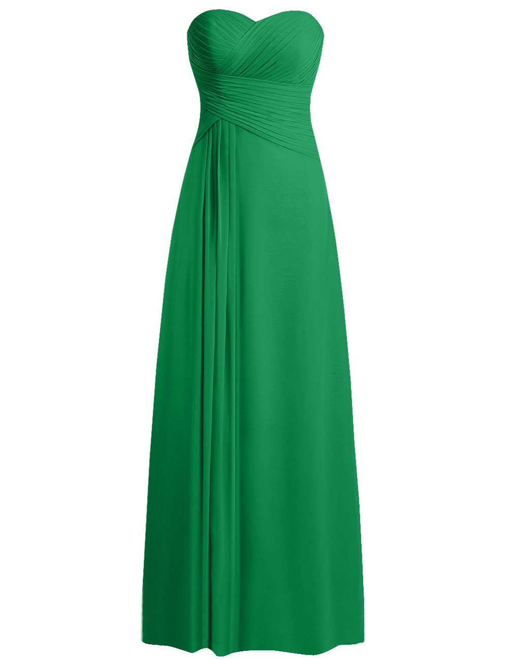 Elegant JAEDEN Chiffon Bridesmaid Dresses for Weddings, Prom & Formal Evening Gowns - Long Pleated Evening Dresses for Special Occasions