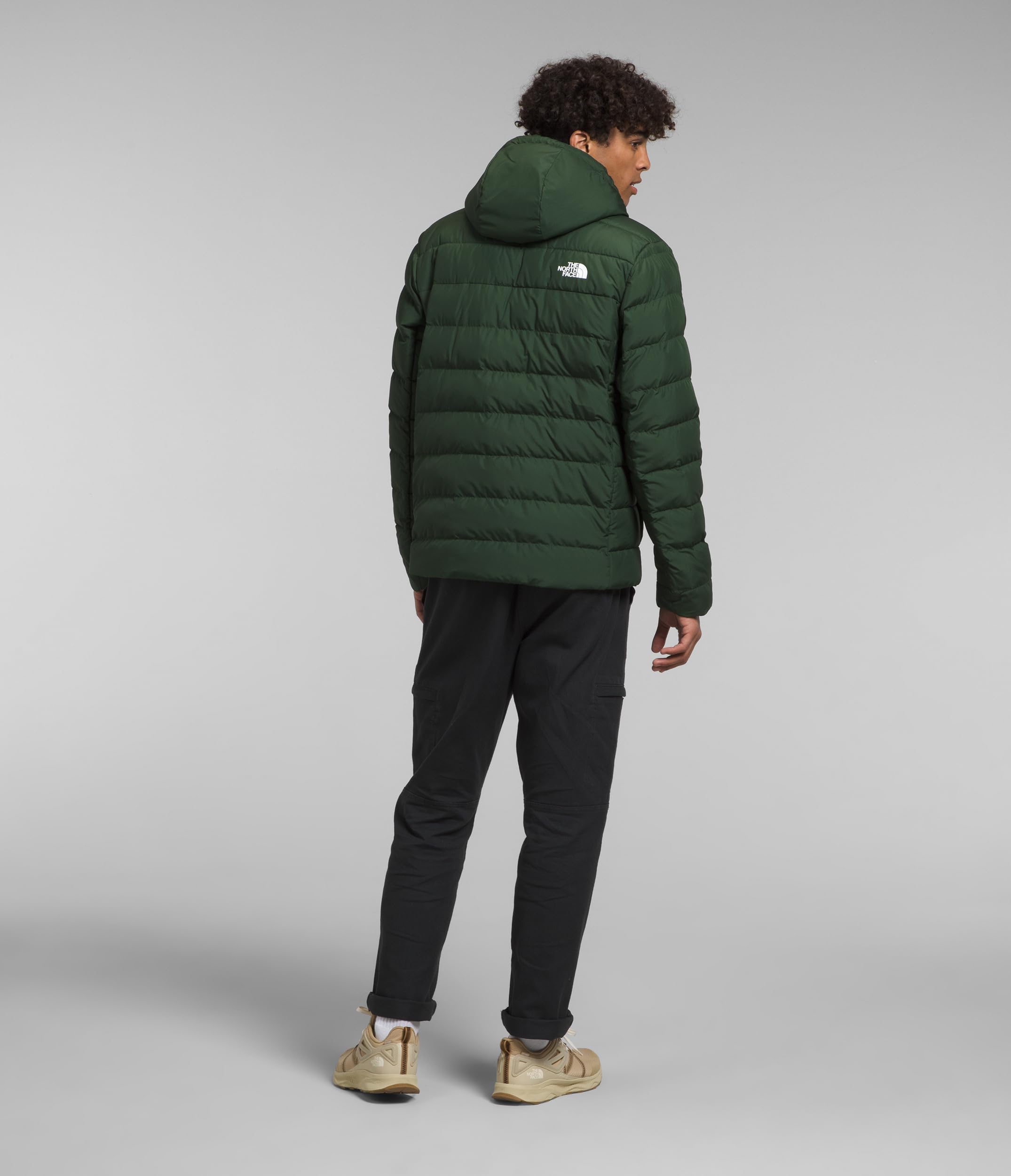 The North Face Aconcagua 3 Hoodie for Men - Lightweight Fleece Jacket with Hood for Hiking, Camping & Outdoor Adventures