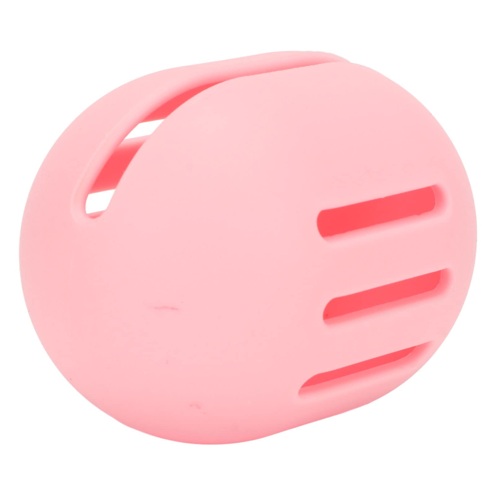 Double-Sided Hollow Breathable Silicone Makeup Sponge Holder | Travel Beauty Blender & Egg Storage Case (Pink) | Perfect for Cosmetic Organization & On-the-Go Makeup Artists