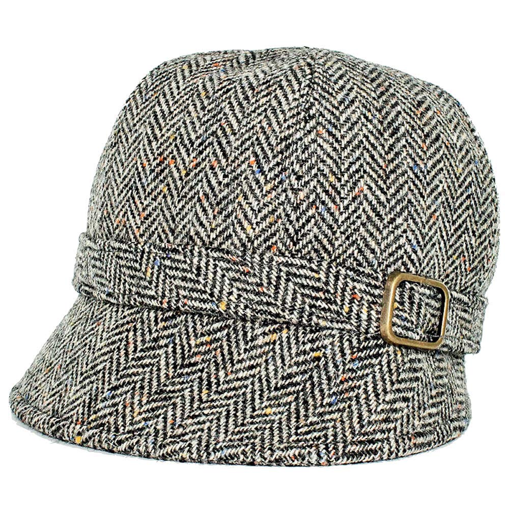 Vintage 1920s Flapper Hat for Women - Retro Gatsby Cloche Hat with Beaded Embellishments - Perfect for Roaring 20s Parties, Costumes & Jazz Age Events