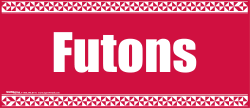 Futon Plastic Window Sign - Durable & Weatherproof for Storefronts, Sales, and Promotions - Perfect for Retail, Restaurants, and Business Advertising