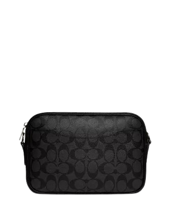 Coach Elias Signature Canvas Crossbody Bag - Stylish & Compact Handbag for Women | Perfect for Everyday Use, Travel & Shopping