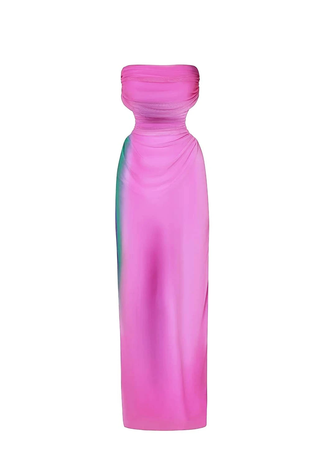 Enchanted Lila Dress for Women - Elegant Floral Print Maxi Dress for Summer, Beach, and Special Occasions