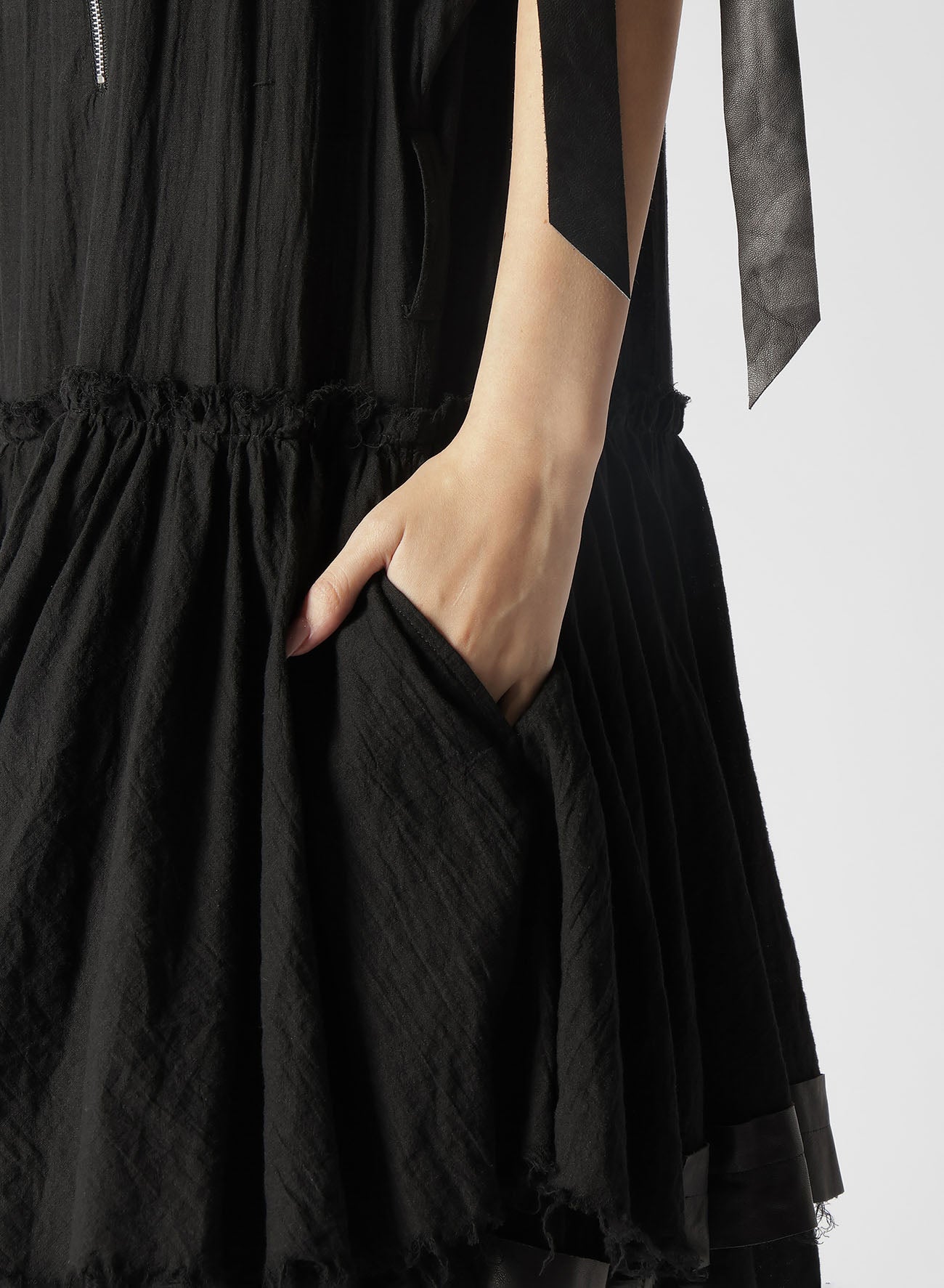 Breathable Cotton Linen Rayon Gathered Dress for Women - Perfect for Summer Outfits, Beach Vacations & Casual Wear