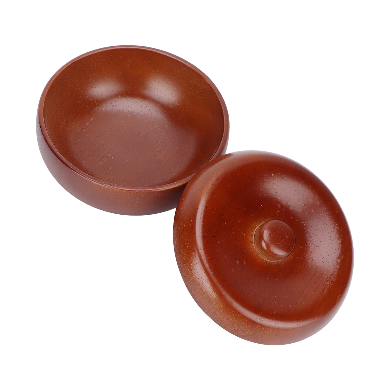 Premium Wooden Shaving Bowl with Lid - Handcrafted Men's Grooming Accessory for Thick Lather | Perfect for Wet Shaving, Beard Care & Traditional Shaving Soaps