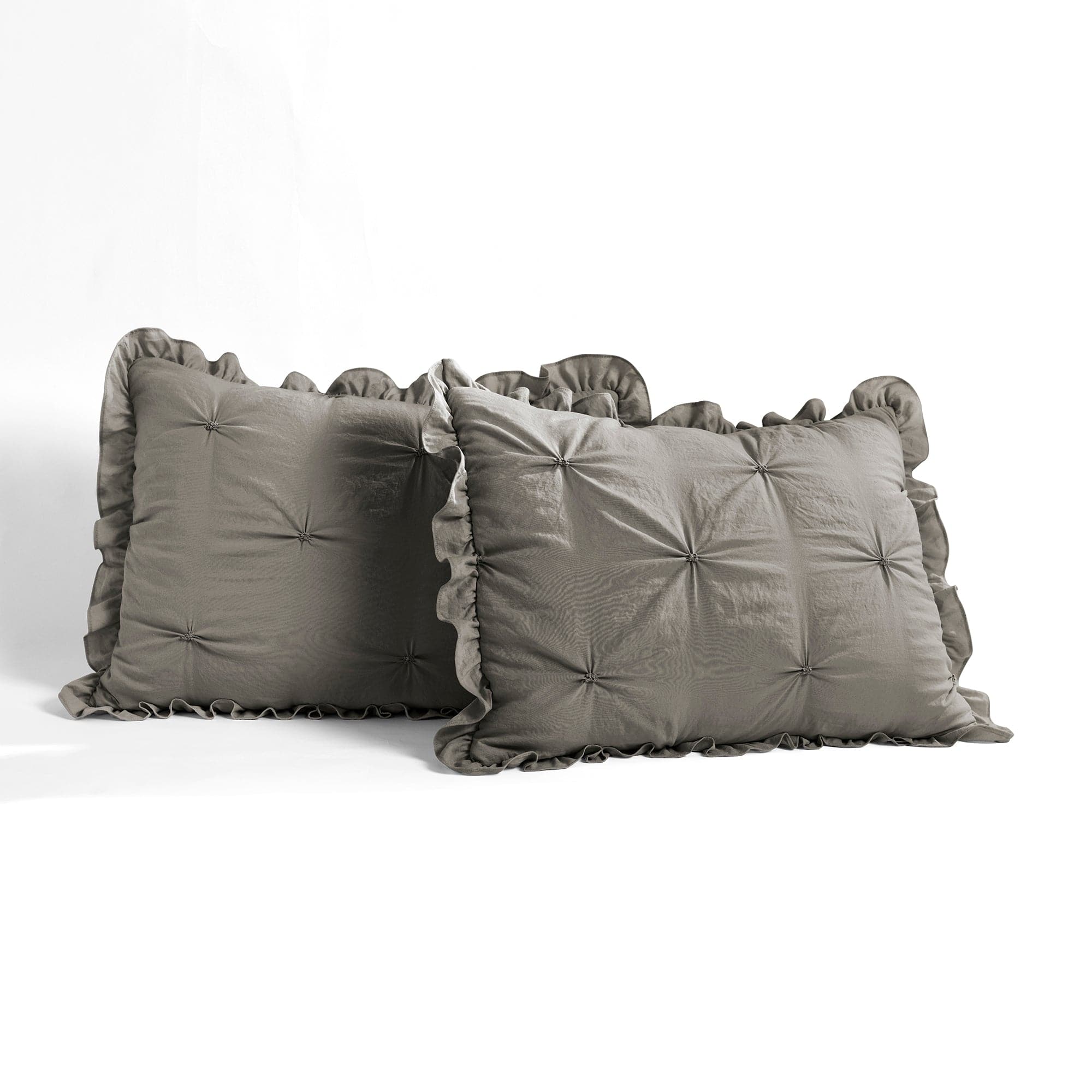 Ravello Pintuck Ruffle Skirt Bedspread Set - Luxury Bedding for Girls & Women - Perfect for Bedroom Decor, Guest Room, and Dorm Room