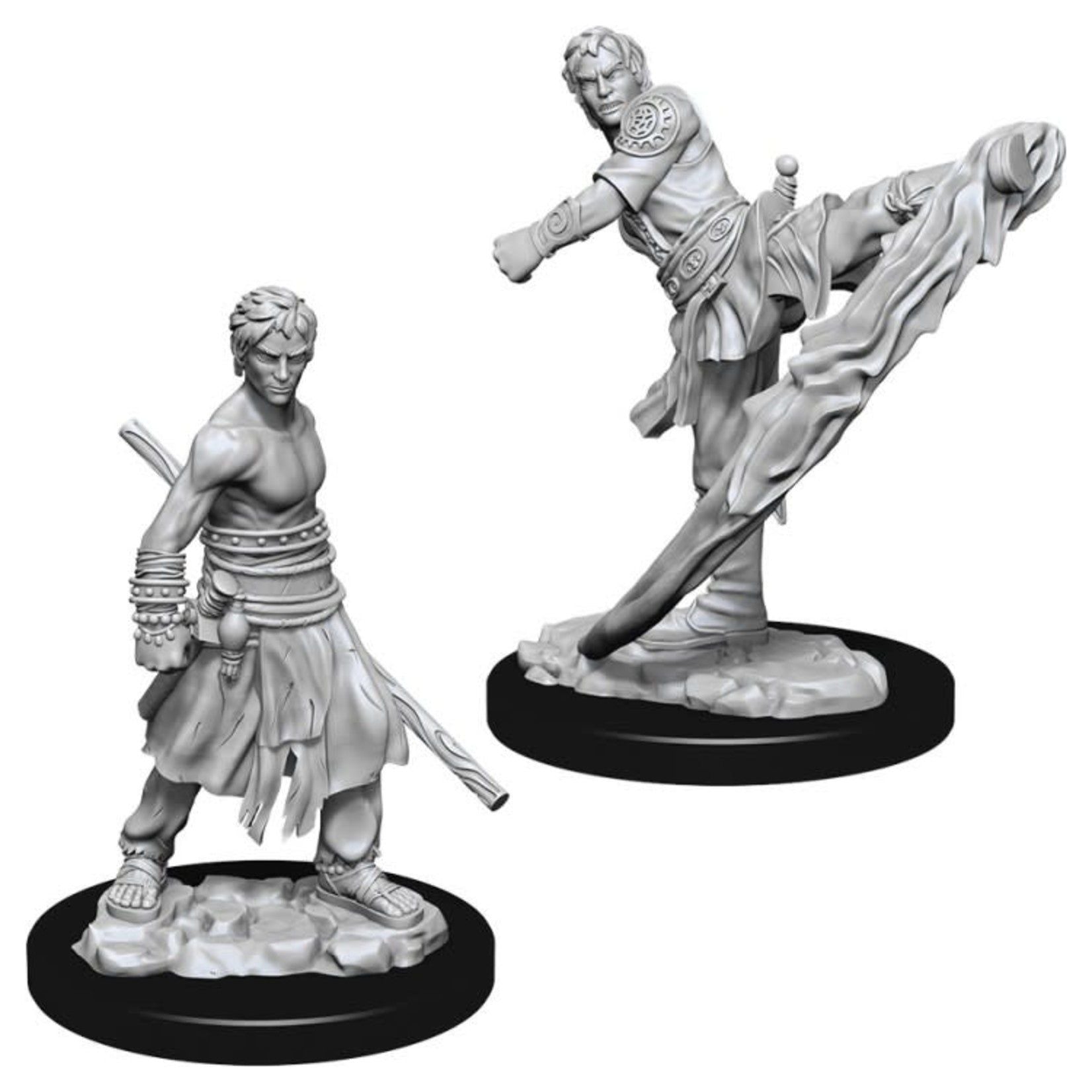 D&D Miniatures - Nolzur's Marvelous Miniatures Half-Elf Male Monk Figurine for Dungeons & Dragons RPG Game | Perfect for Tabletop Gaming, D&D Campaigns & Fantasy Collectors