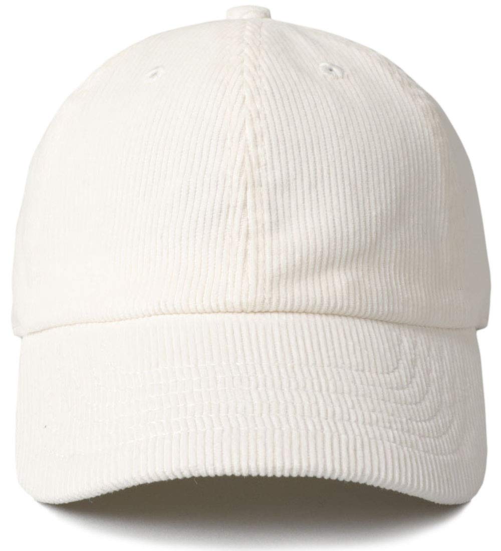 Vintage Corduroy Cotton Baseball Cap - Adjustable Low Profile Dad Hat with Brass Buckle for Men | Casual Outdoor, Streetwear & Sports Fashion Accessory