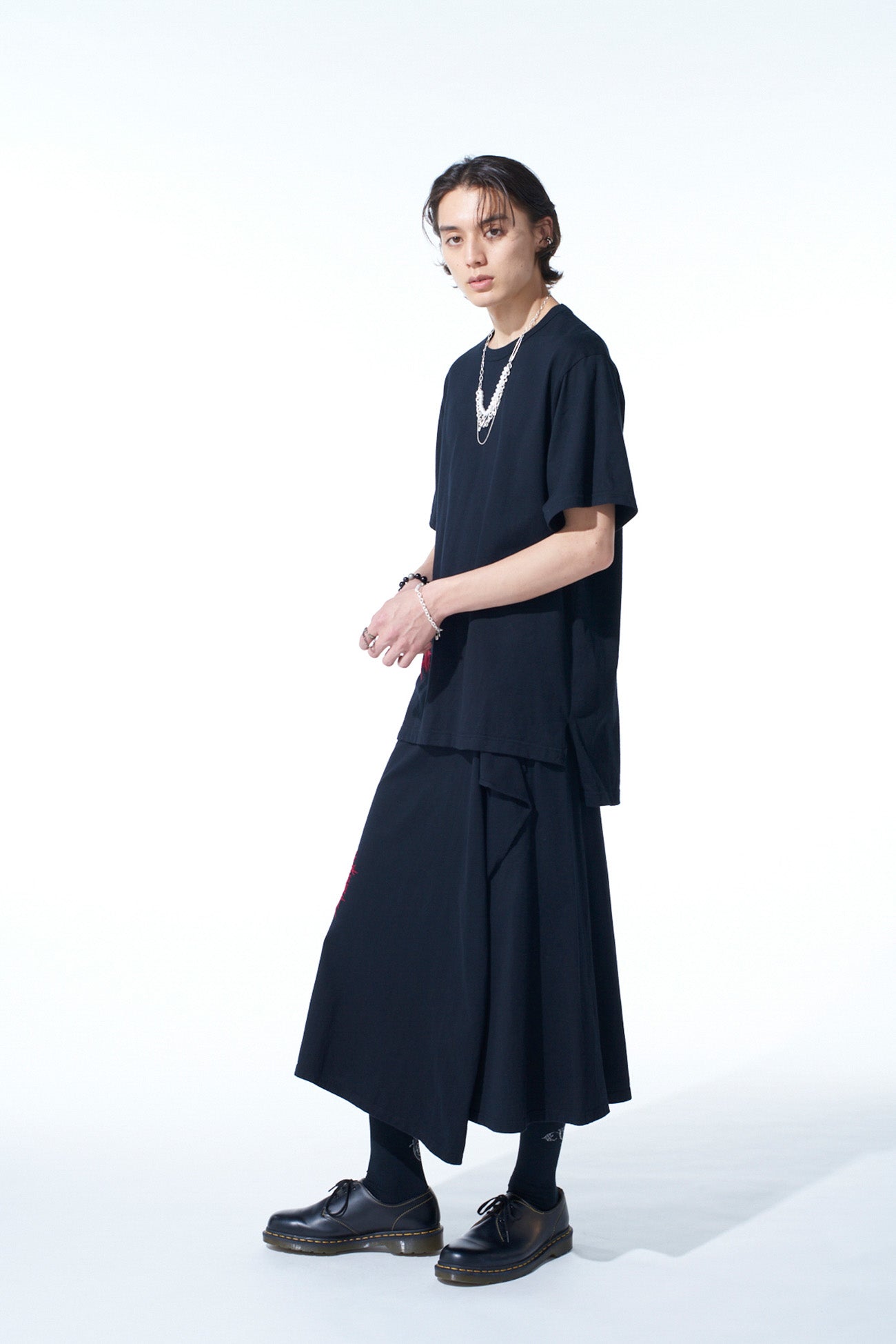Classic Jersey Tyrolean Embroidery Wrap Skirt - Stylish & Comfortable Women's Fashion for Casual Outings & Festivals