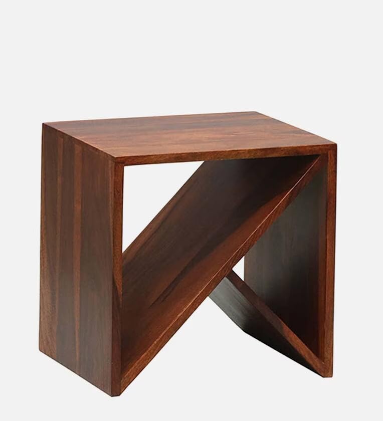 Farmhouse Nightstand Set of 3 - Natural Wood Stackable Side Tables with Waterproof Finish for Living Room, Bedroom & Office - Brown Nesting Tables for Small Spaces, Coffee Table Alternative