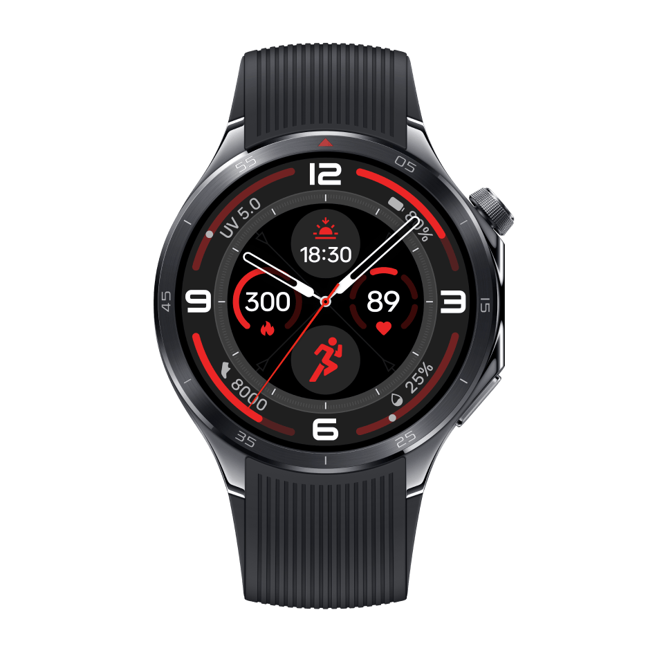 OnePlus Watch 3 Smartwatch with Bluetooth & WiFi - Fitness Tracker, Heart Rate Monitor, Sleep Tracking for Android & iOS - Perfect for Running, Workouts & Daily Activity Tracking