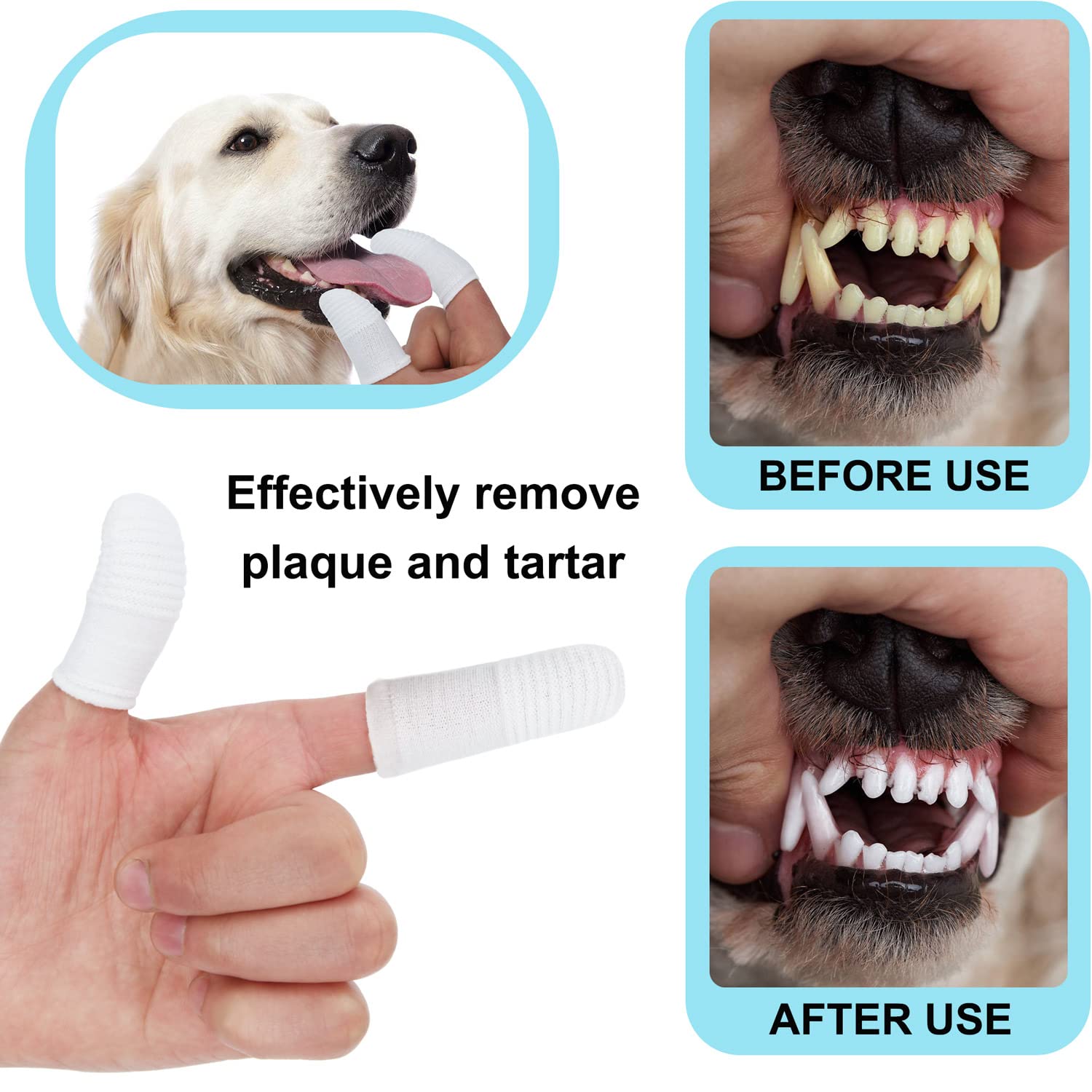 **Soft Bristle Dog & Cat Toothbrush Combo Pack – Gentle Dental Care for Small to Large Pets | Perfect for Daily Oral Hygiene at Home**