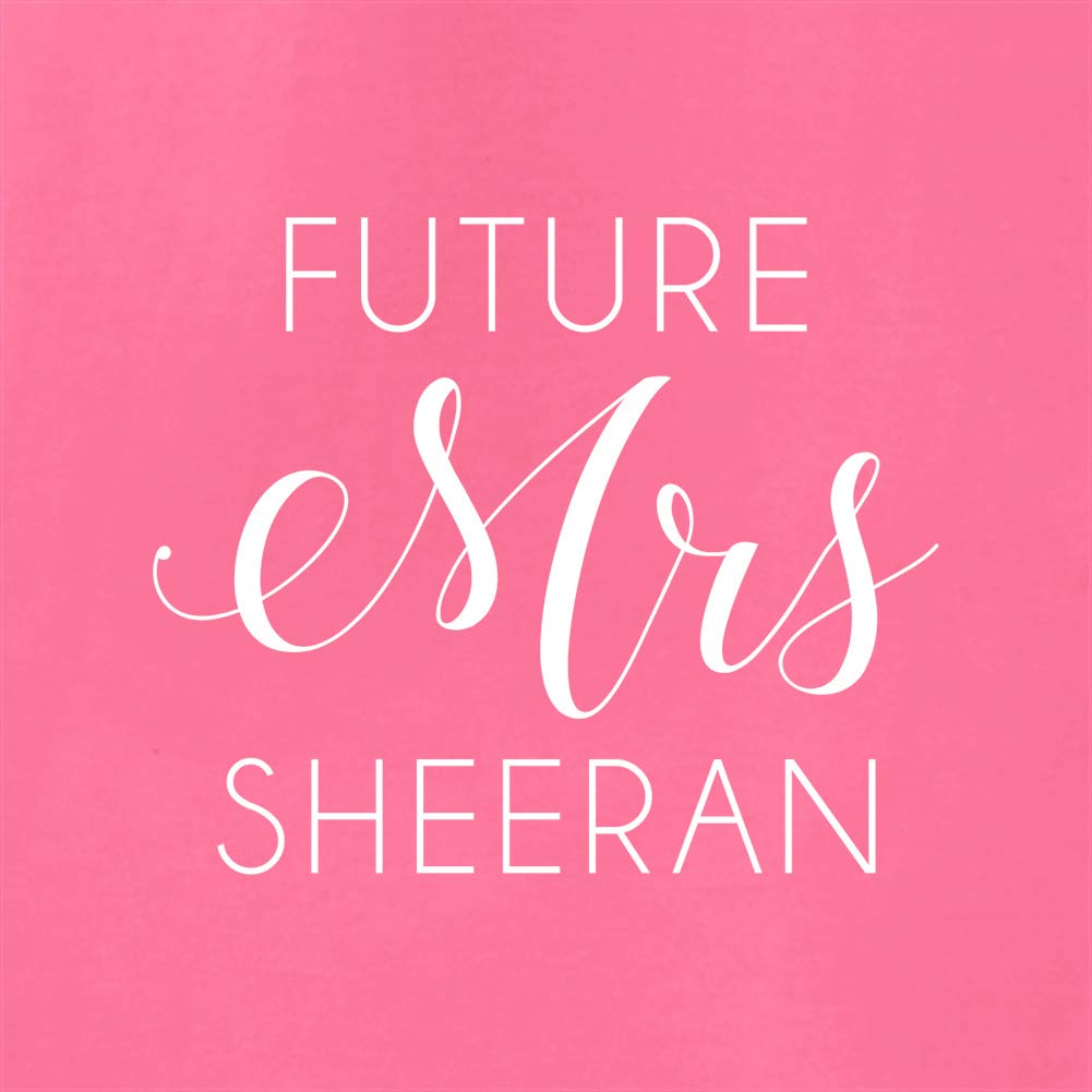 Future Mrs Sheeran Organic Baby Bodysuit - Soft Cotton Onesie for Newborns & Infants - Perfect for Photo Shoots, Baby Showers & Everyday Wear
