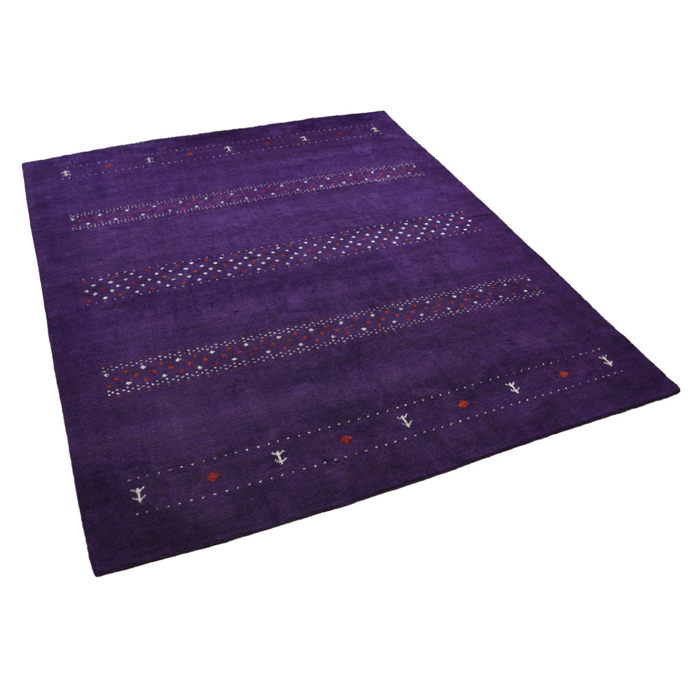 Hand Knotted Rug - Premium Handmade Wool Area Rug for Living Room, Bedroom - Soft & Durable Home Decor