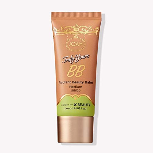 JOAH Cosmetics Truly Yours Radiant Beauty Balm SPF 30 - Medium Coverage Foundation with Skincare Benefits, 1 fl oz | Perfect for Daily Wear & Natural Makeup Looks