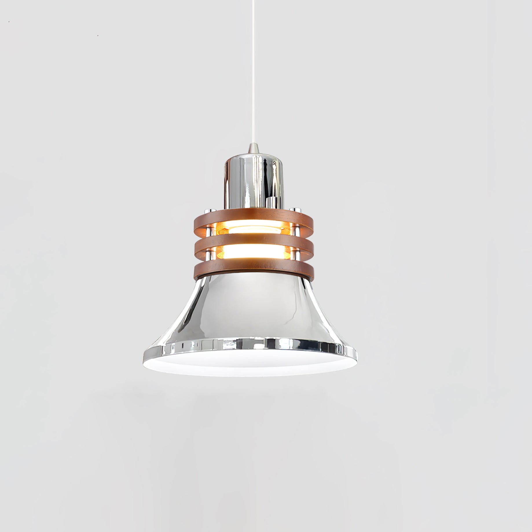 Walnut Color & Chrome