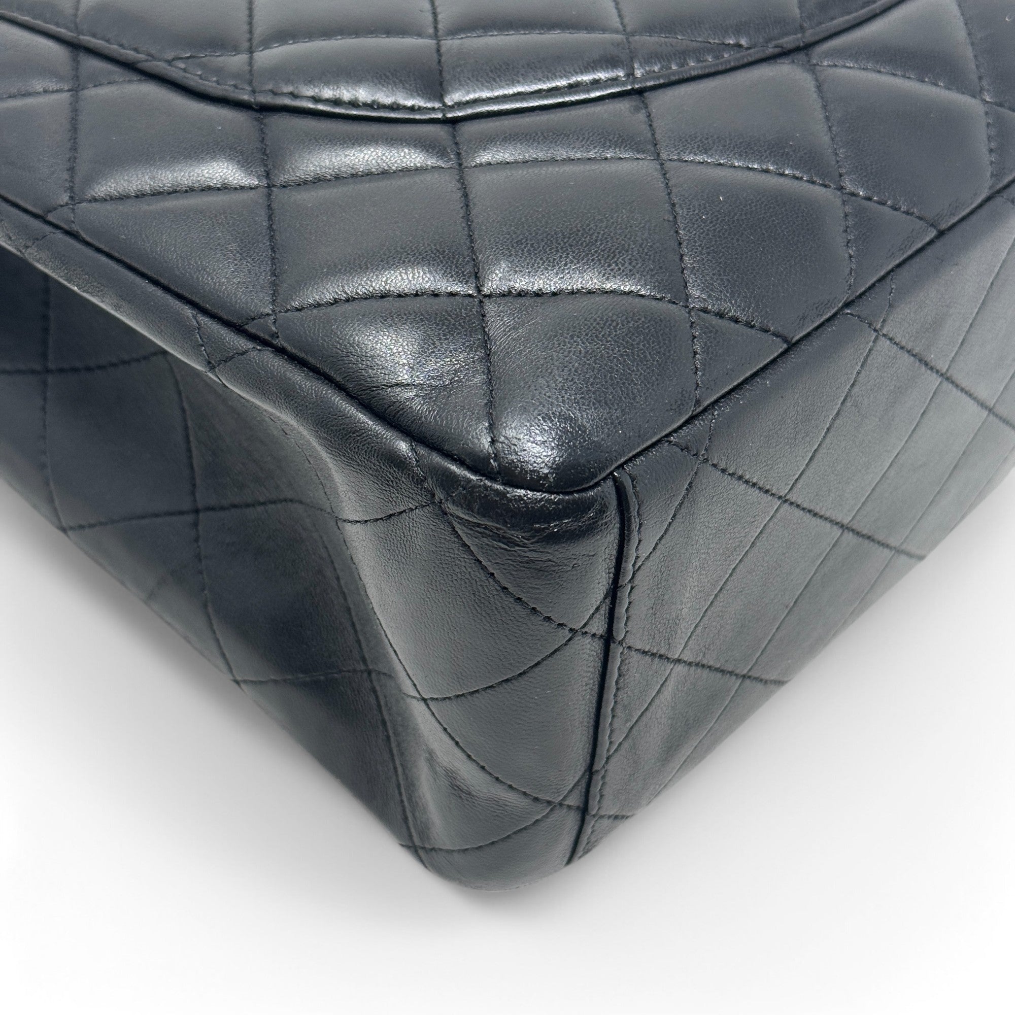 Chanel Black Maxi Classic Flap Bag - Luxury Designer Handbag for Women | Perfect for Evening Events, Parties & Special Occasions