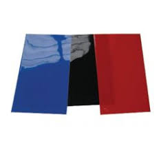 Grayston Mudflap Squares 500x300x3mm - Heavy Duty Rubber Splash Guards for Trucks (1 Pair, Black/Blue/White/Red) - Perfect for Off-Roading & Commercial Vehicles