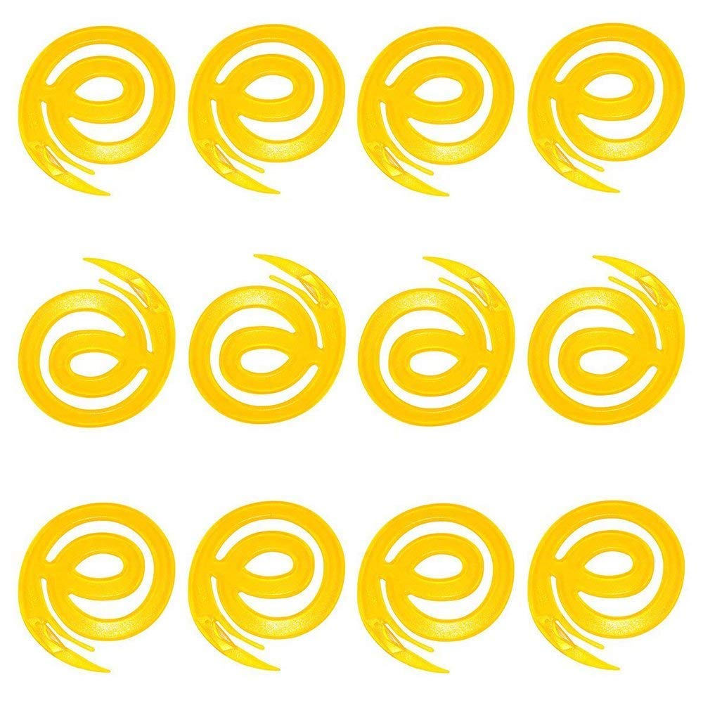 1000-Pack Yellow Letter Slitters & Cyber Letter E Safety Razors - Precision Paper Cutting Tools for Office, Mailroom & Crafting Projects