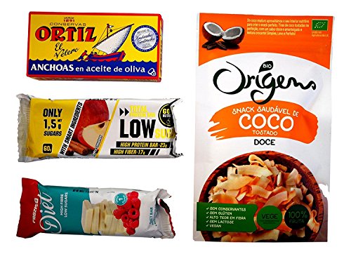 Low Carb Snacks Variety Pack - Keto Friendly, Sugar Free, Gluten Free Snacks from Around the World | Perfect for Weight Loss, Diabetic Diet & Healthy On-the-Go Lifestyle