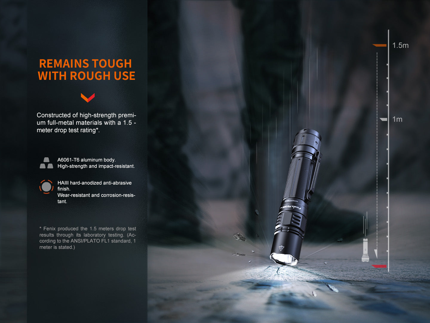 Fenix PD36R Pro 2800 Lumen Tactical Flashlight - Rechargeable, Waterproof LED Torch for Camping, Hiking, Emergency & Outdoor Adventures