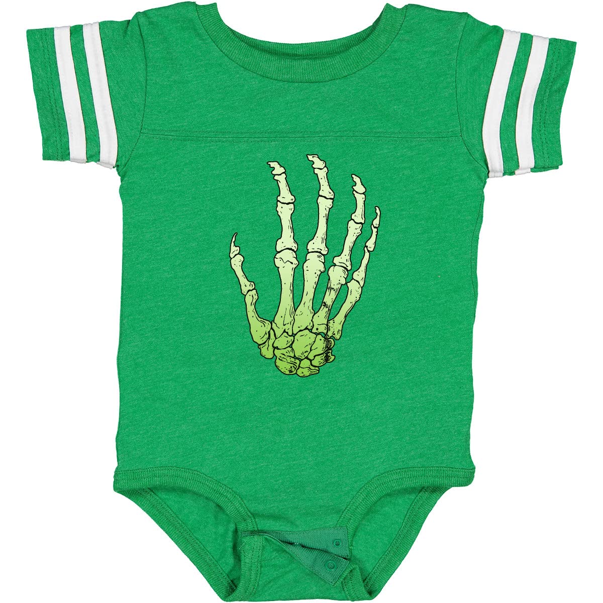 Inktastic Skeleton Creeper Hand Baby Bodysuit - Gus Fink Studios | Cute Halloween & Gothic Infant Onesie for Boys & Girls | Perfect for Halloween Parties, Costume Events & Spooky Photo Shoots