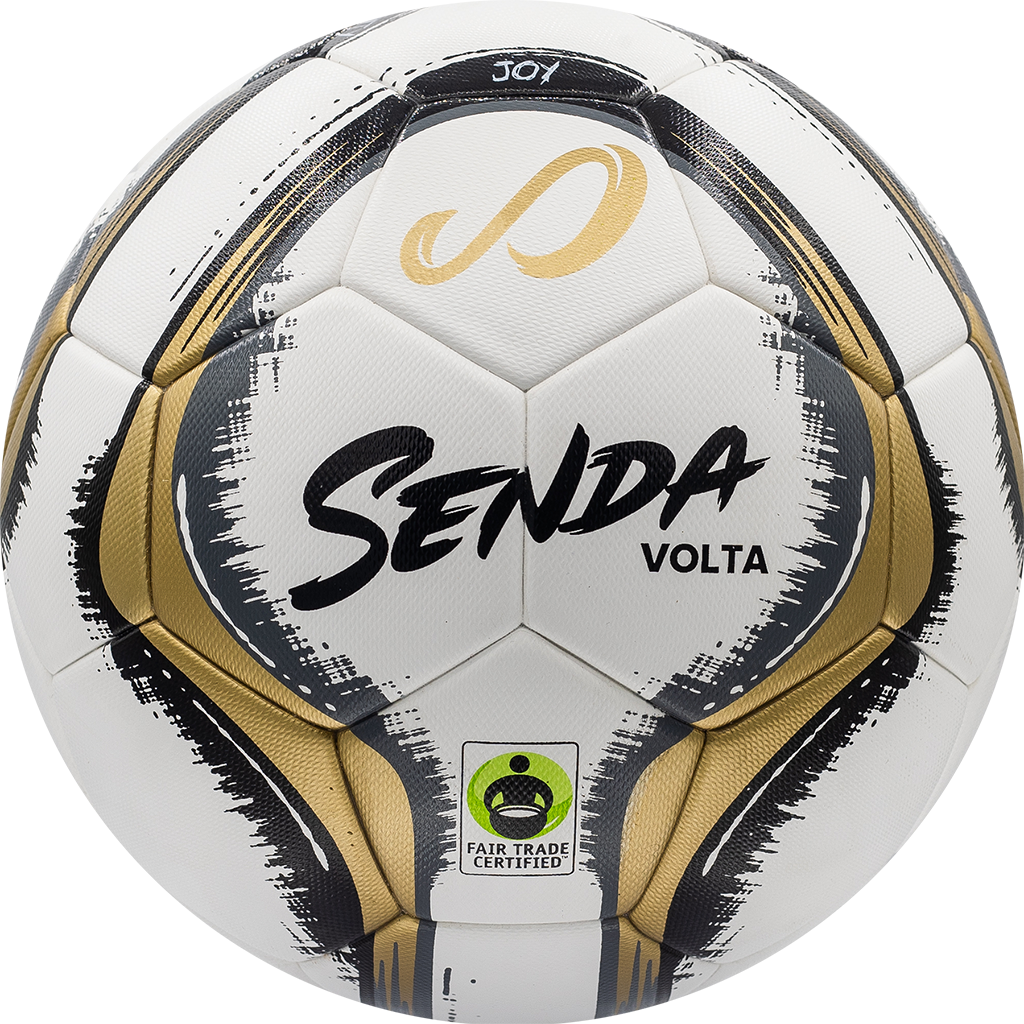 Senda Athletics Volta Professional Soccer Ball - FIFA Approved Match Ball for Training & Games - Perfect for Outdoor & Indoor Soccer, Practice, and Competitive Play
