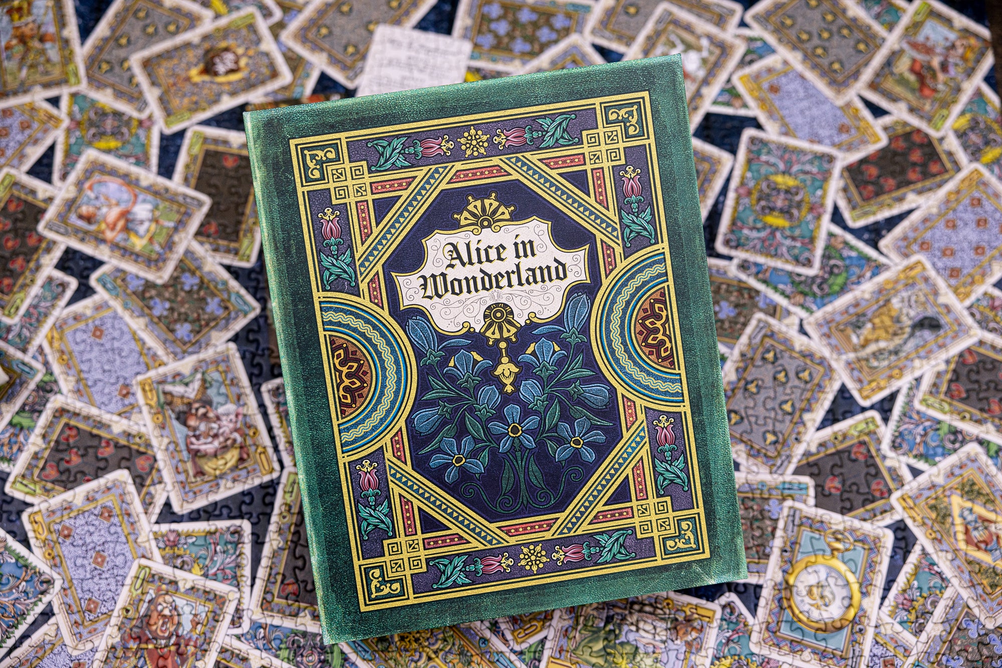 Alice in Wonderland 500-Piece Jigsaw Puzzle for Adults & Kids – Fun Family Game Night & Educational Activity