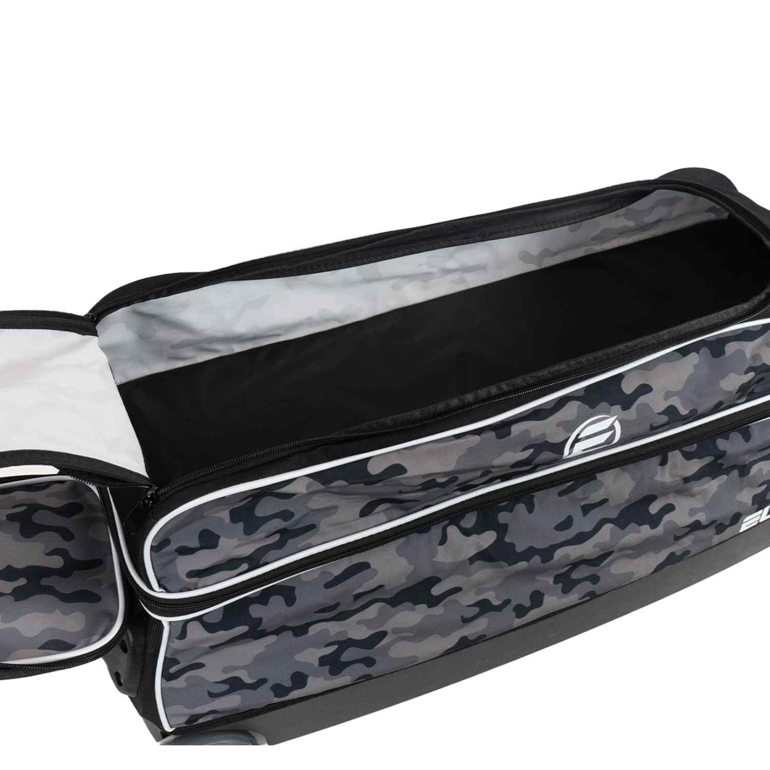 ELITE Basic Triple Roller Bowling Bag - Grey Camo Design for Men & Women | Perfect for League Play, Tournaments & Travel