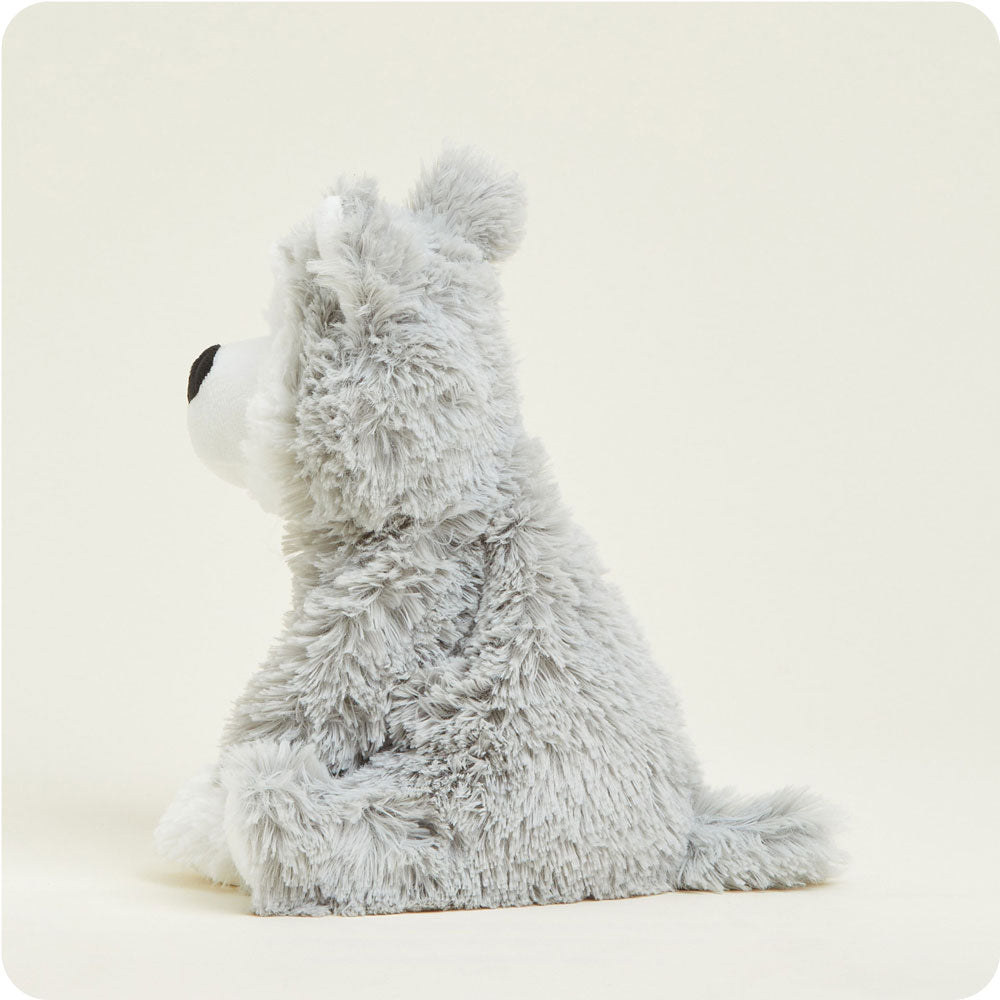 Weighted Heated Stuffed Husky Dog Plush Toy - Soothing Warmies for Anxiety Relief & Comfort - Perfect for Stress Relief, Kids, and Adults - Cozy Gift for Winter Nights & Cold Weather