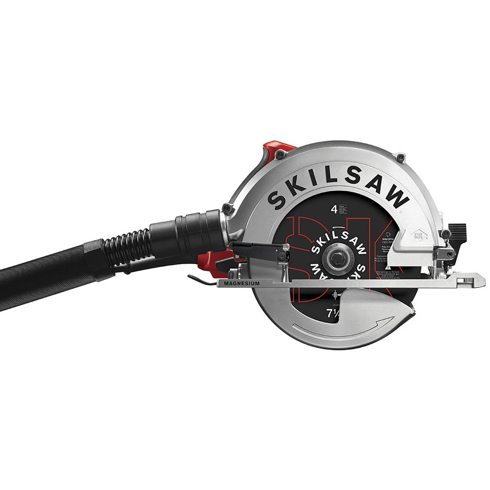 SKILSAW SPT67FMD-01 15 Amp 7-1/4 Inch Sidewinder Circular Saw - Powerful Fiber Cement Cutting Tool for Professional Contractors and DIY Projects - Perfect for Deck Building, Roofing, and Framing Work