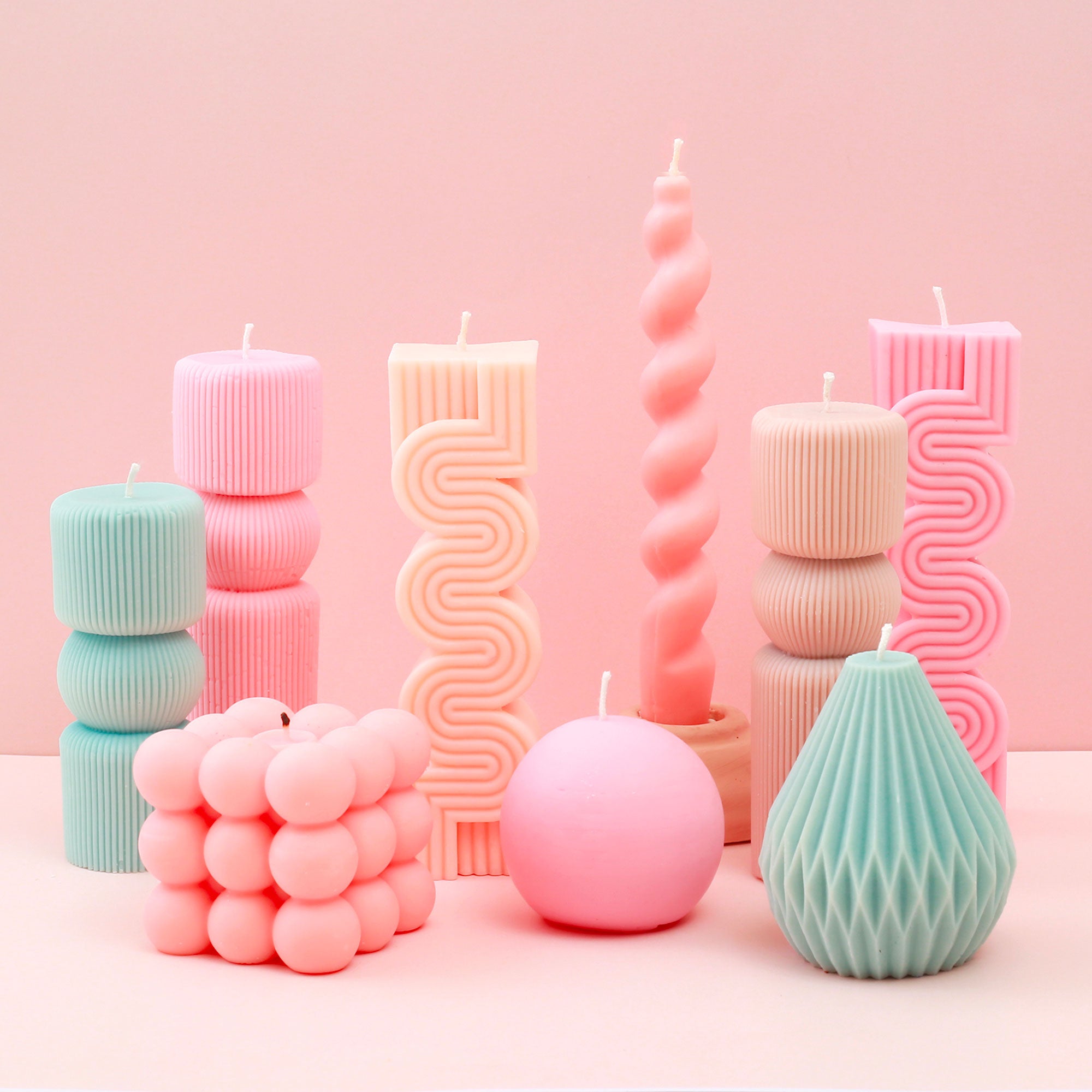 Premium Silicone Candle Mold - Sphere Shape for DIY Candles, Soap Making & Home Decor | Reusable Baking & Craft Supplies for Aromatherapy, Wedding Centerpieces & Holiday Gifts