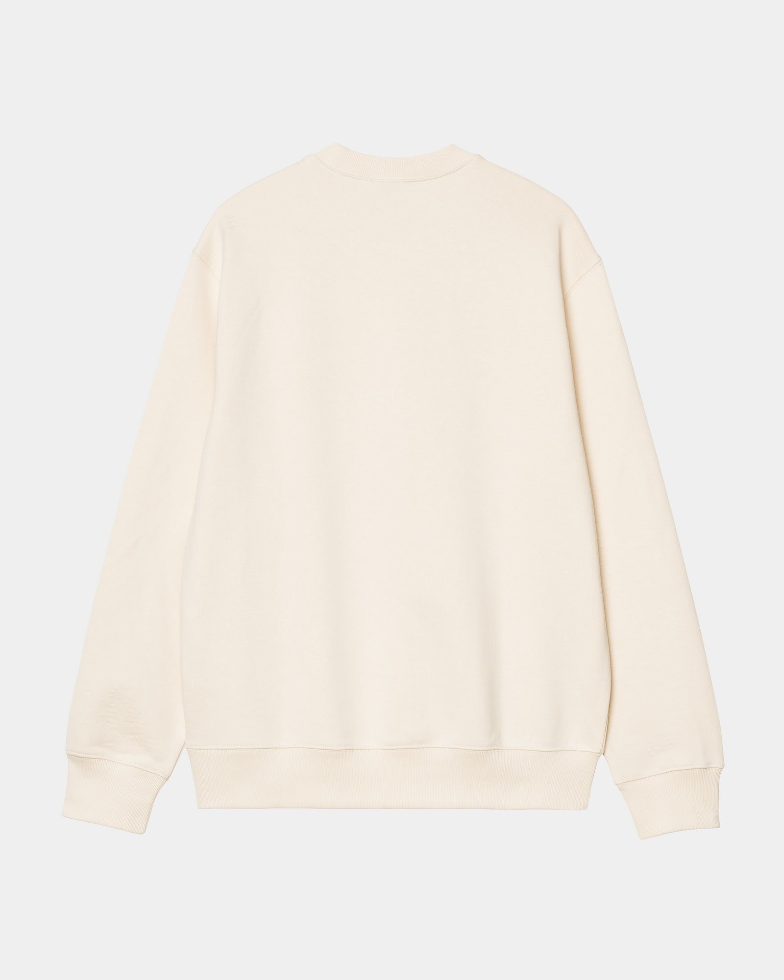 Rivet Script Sweatshirt in Natural Color | Cozy Pullover Hoodie for Women | Perfect for Casual Wear, Lounge & Street Style Fashion