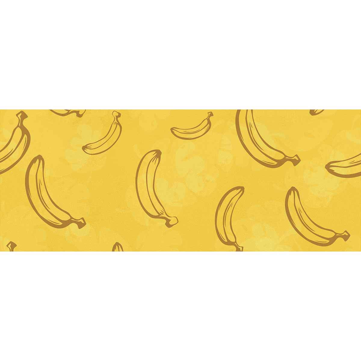 InterestPrint Banana Yellow Pattern Wrapping Paper - 58 x 23 Inch Gift Wrap for Birthdays, Parties & Holidays (2 Rolls) - Perfect for Boys, Girls & Adults Gifts