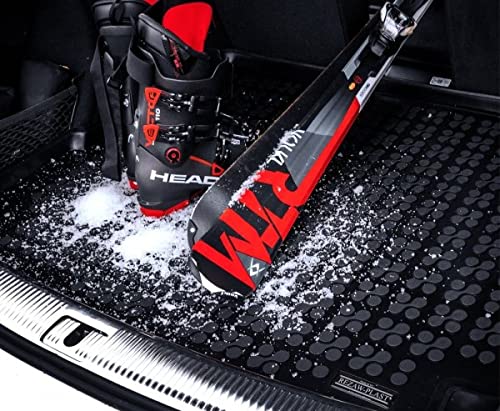 Custom Fit All-Weather Car Floor Mats for 2015-2019 Mercedes Benz GLE (W166) - Front & Rear Seat Liners + Cargo Mat - Black - Perfect for Daily Commute, Road Trips & Winter Protection