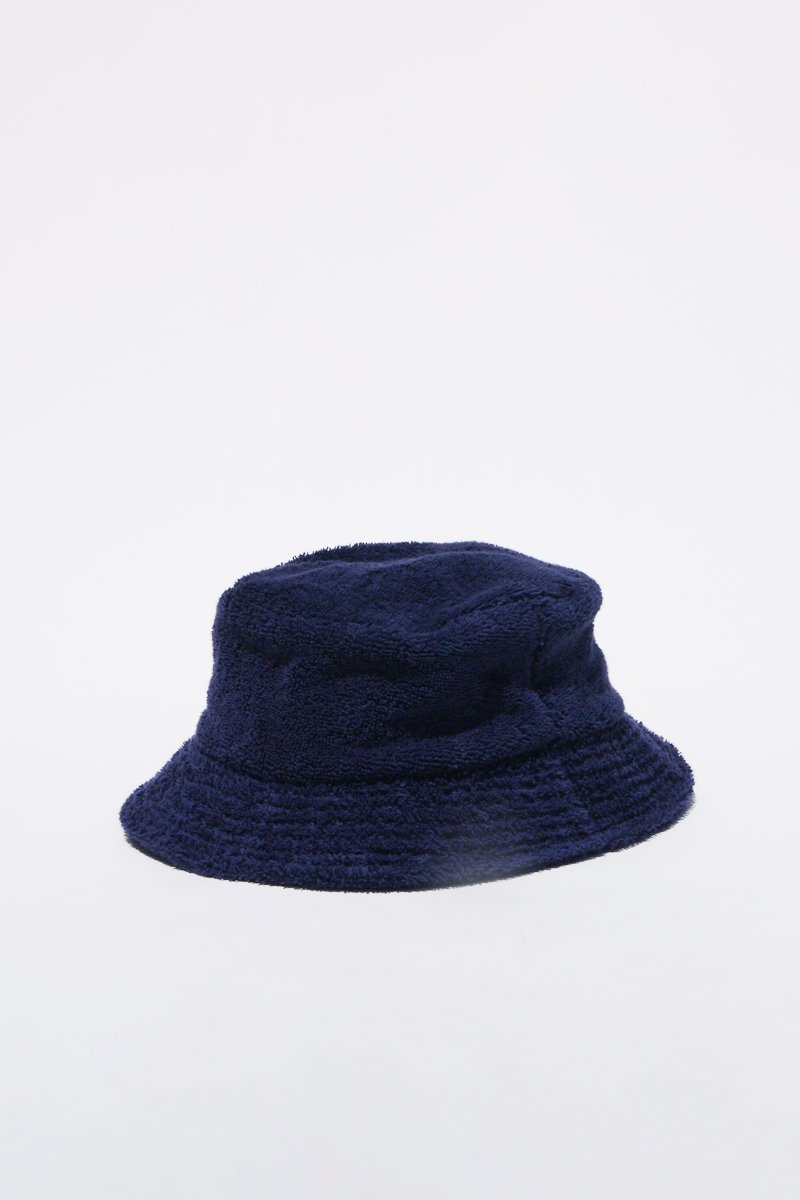 Lite Year Terry Bucket Hat for Men & Women - Soft Cotton Navy Blue Sun Hat for Outdoor Activities, Beach, Hiking and Travel