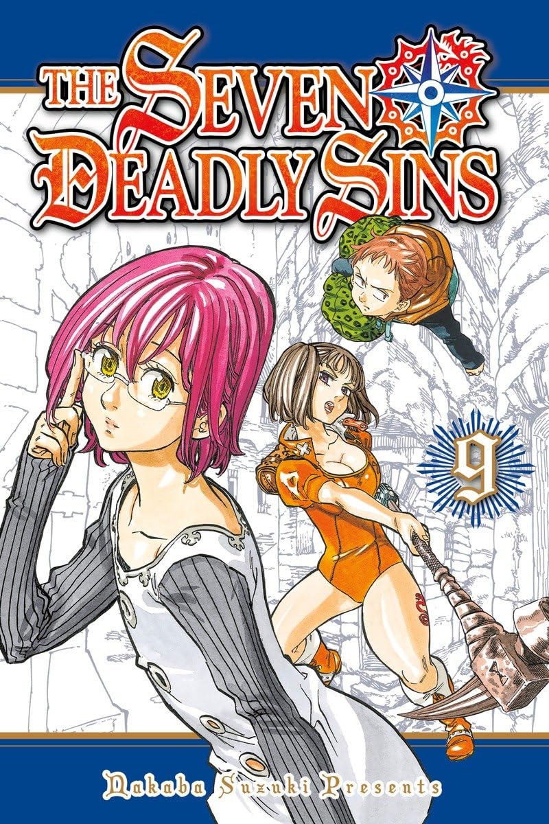 The Seven Deadly Sins Vol. 9 Manga - Action-Packed Fantasy Adventure for Anime Fans | Perfect for Collectors & Gift Giving