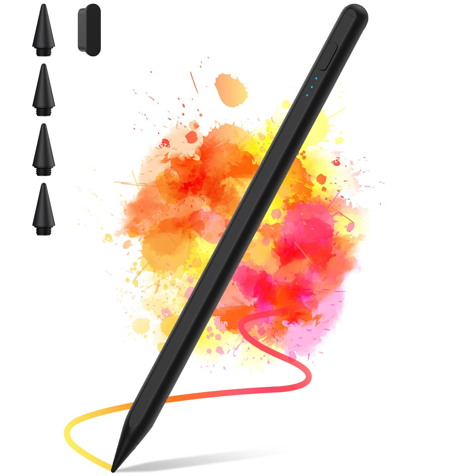 Apple Pencil 2nd Generation Stylus Pen - Fast Charging Compatible with iPad Pro M4, 12.9