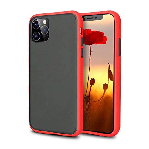 Speira iPhone 11 Pro Case - Shockproof Protective Phone Cover with Matte Finish (Red) | Perfect for Everyday Use, Travel & Outdoor Activities